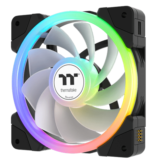 Thermaltake SWAFAN EX 14 ARGB PC Cooling Fan, 3-Fan pcak, 500